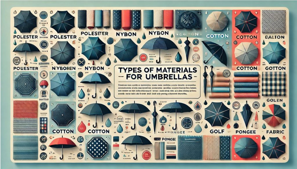 Types of Materials for Umbrellas