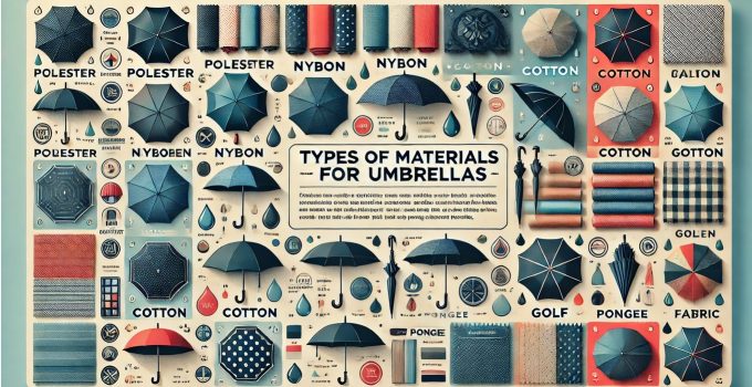 Types of Materials for Umbrellas